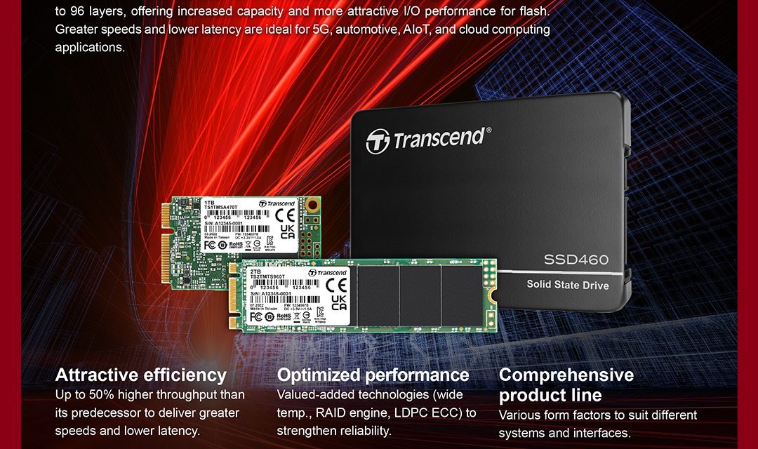 Transcend industrial 112-layer 3D NAND SSD
