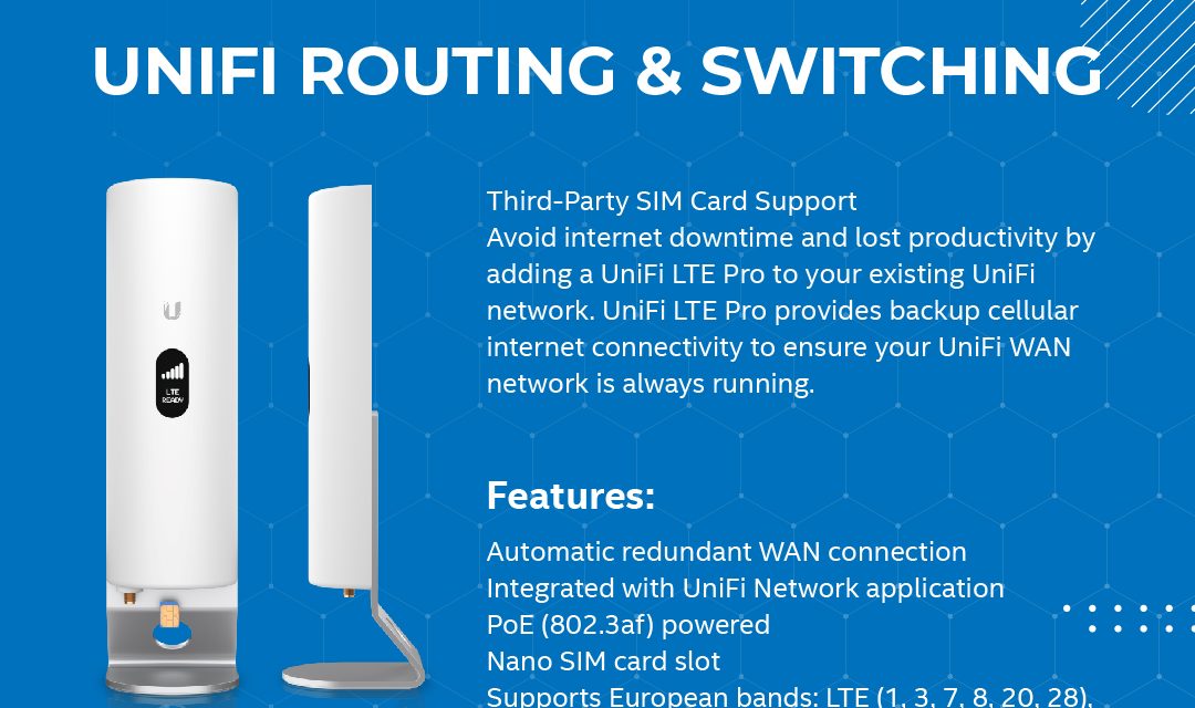 Ubiquiti Networks : Unifi Routing and Switching