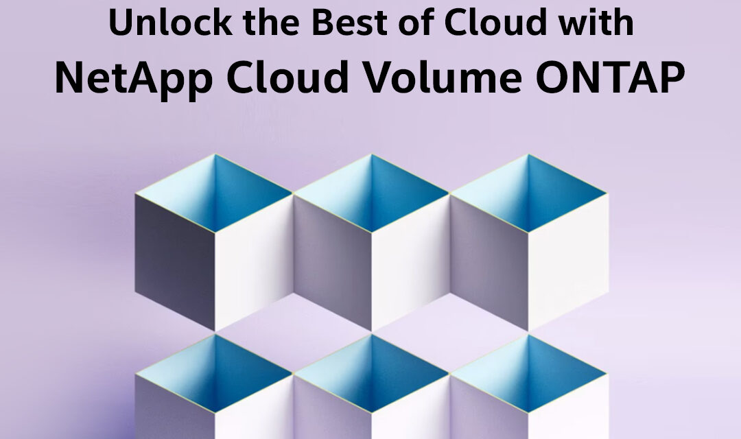 NetApp : Unlock the Best of Cloud with NetApp Cloud Volume ONTAP