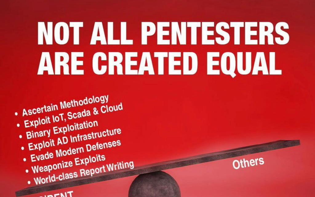 Not All Pentesters Are Created Equal