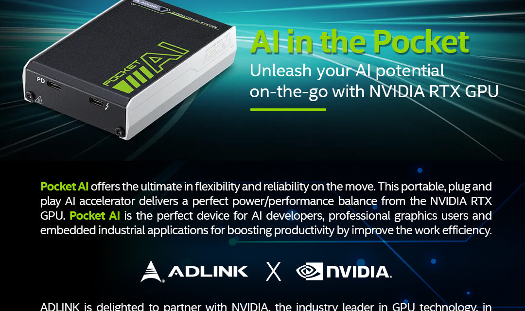 ADLink X Nvidia : AI in the Pocket