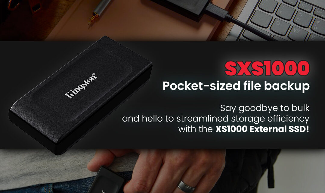 Kingston’s XS1000 external SSD