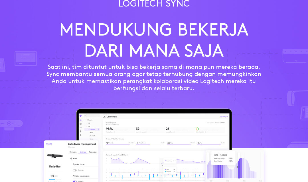 Logitech Sync Mendukung Bekerja Dari Mana Saja