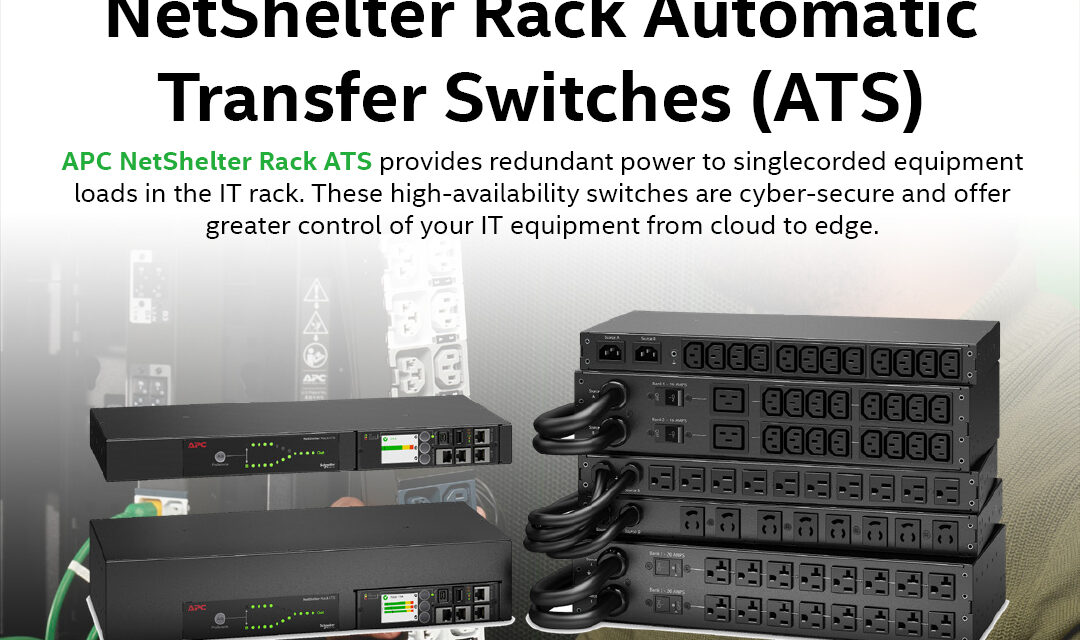 APC NetShelter Rack Automatic Transfer Switches