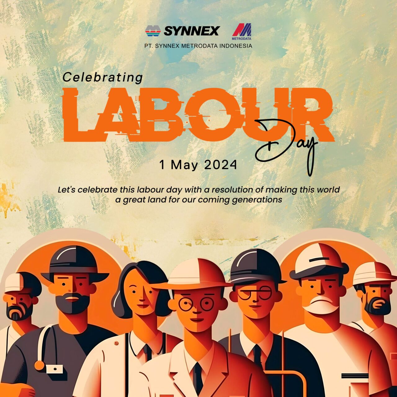 Celebrating Labour Day - Synnex Metrodata Indonesia